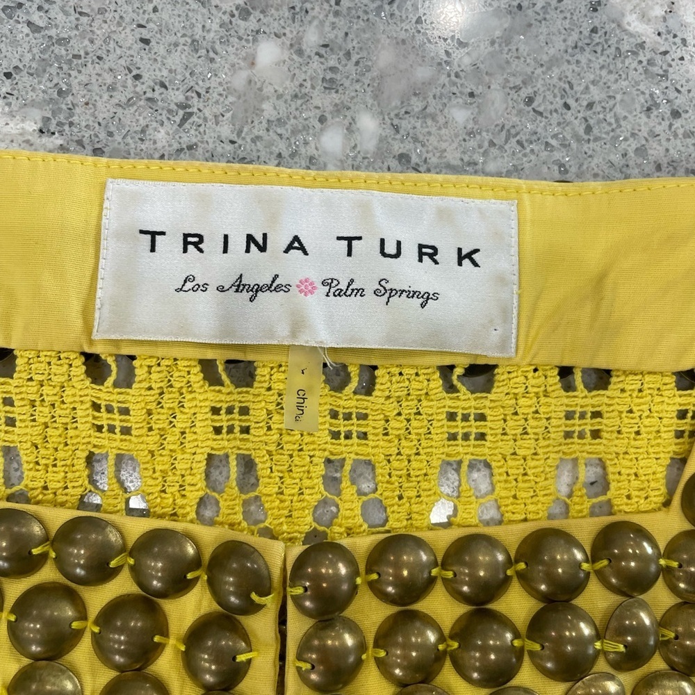 Trina Turk Palm Springs Collection Top Size 6 - Picture 4 of 6